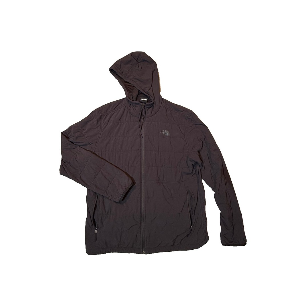 The North Face Men's XL Black Hooded Puffer Jacket Insulated Outdoor Gorpcore